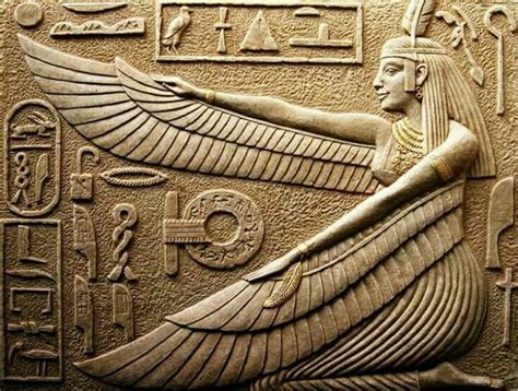 goddess maat ancient egypt ancient egyptian art egypt