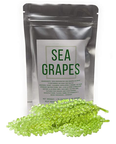 Buy Naturegrail Umibudo Sea Grapes Delicious Green Caviar Seaweed