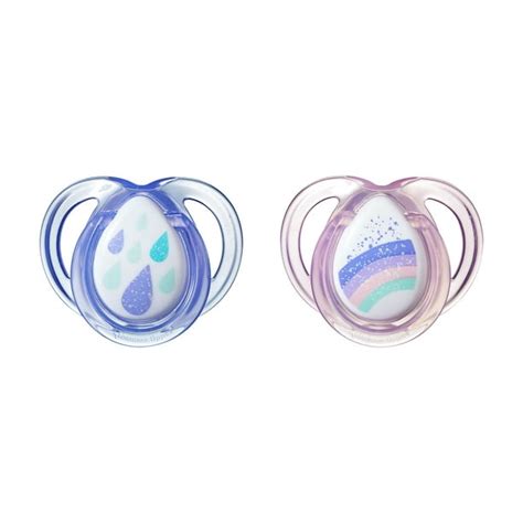 Tommee Tippee Every Day Pacifiers Symmetrical Orthodontic Design Bpa