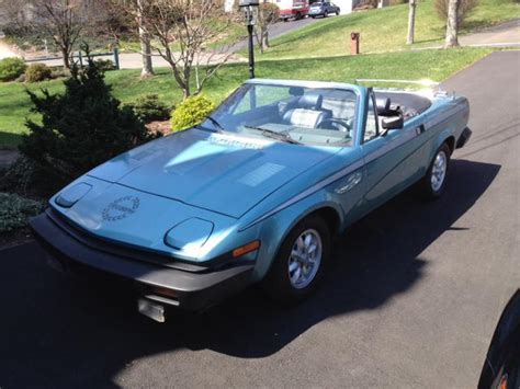 1980 Triumph Tr7 Drophead Tpvdj8at205851 Registry The Triumph