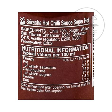 Flying Goose Sriracha Super Hot Buy Online Sous Chef Uk
