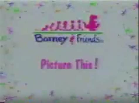 Barney And Friends The Complete Second Season Tape 2 Episode 4
