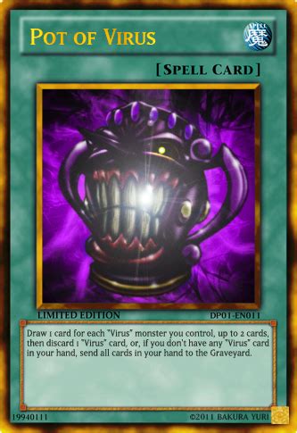 Here is the list of top 4 yugioh card maker tool. Pot of Virus | Yu-Gi-Oh Card Maker Wiki | FANDOM powered ...