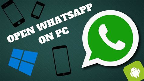 How To Open Whatsapp On Pc Youtube