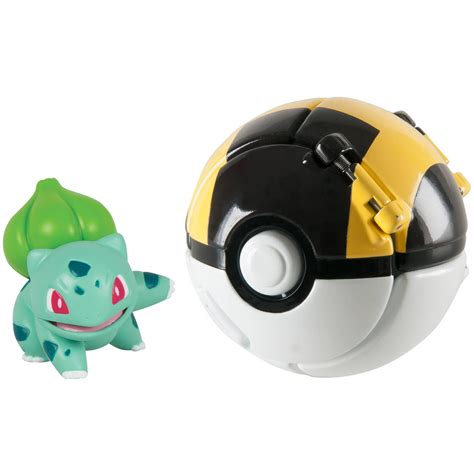Pokemon Throw N Pop Poke Ball Bulbasaur And Ultra Ball