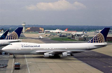 Boeing 747 Jumbo Jet Continental Airlines