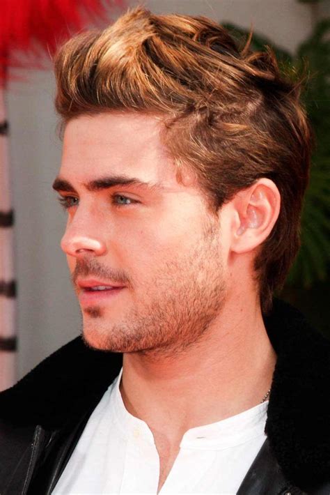 The Selective Collection Of The Best Zac Efron Haircut Styles Cowlick