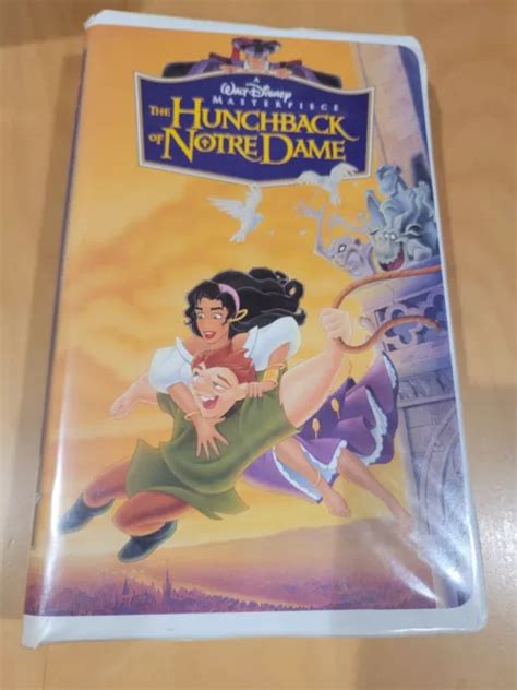 Walt Disney Masterpiece The Hunchback Of Notre Dame Vhs Clamshell Rare Picclick