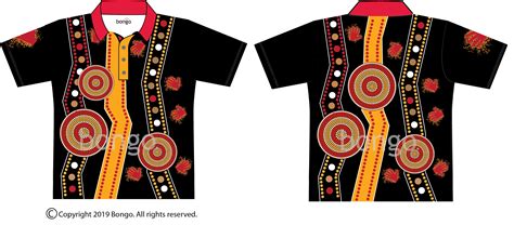 Promotional Indigenous Jabuda Polo Shirt | Aboriginal Clothing Designs