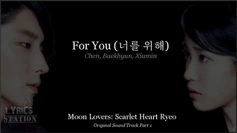 Lyrics Moon Lovers Scarlet Heart Ryeo Ost Part 1 Exo For You