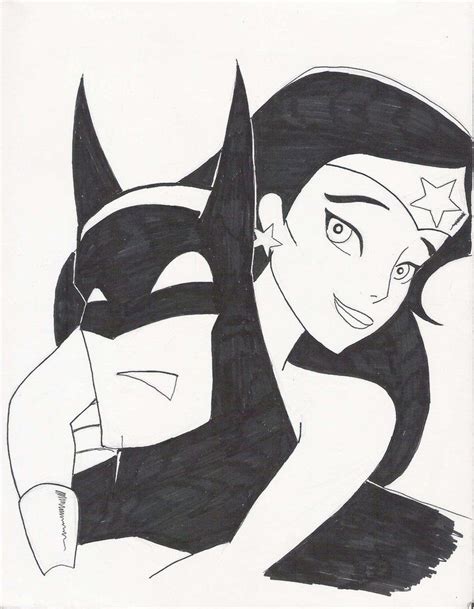 Batman And Wonder Woman By Anime Ray On Deviantart Batman Wonder