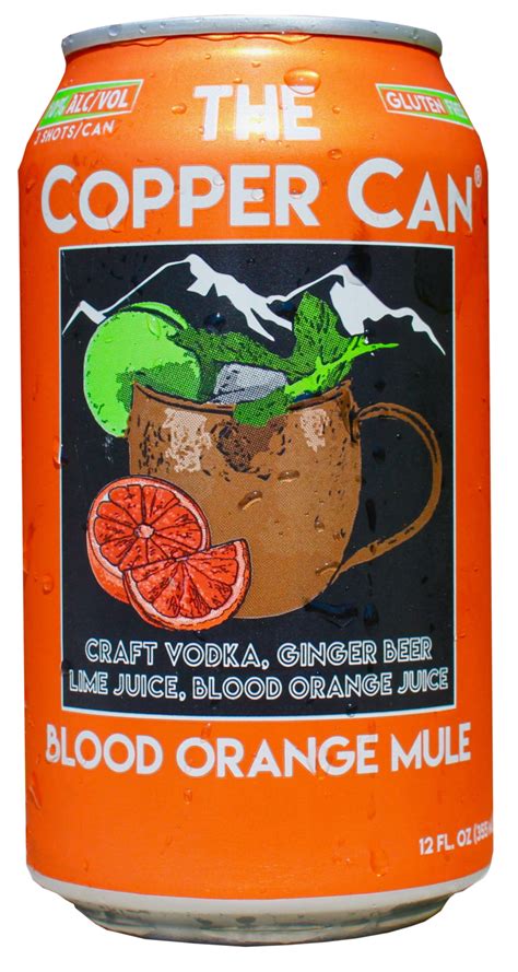 The Copper Can Blood Orange Mule Cp0053 Tri Vin Wines And Spirits