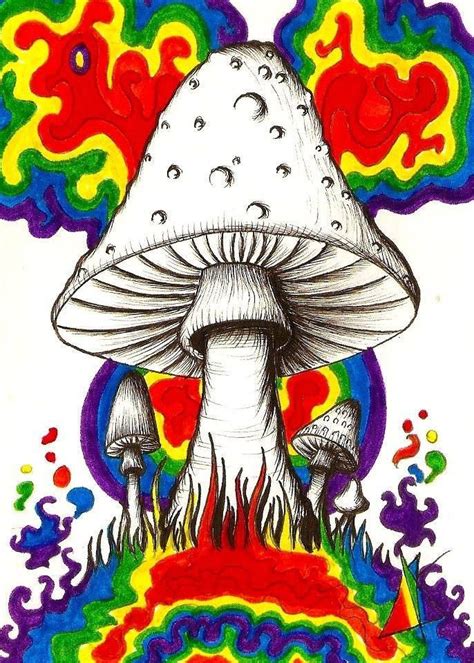 Pin By Ganja Girl On Another Dimension Psychedelic Drawings Hippie