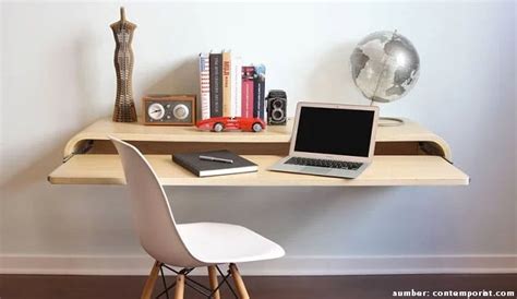 8 Desain Meja Kerja Minimalis Untuk Ruangan Rumah Terbatas