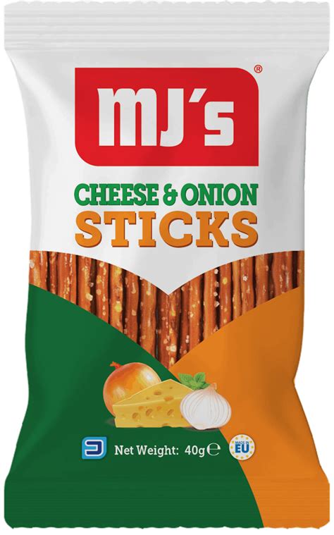 Cheese And Onion Sticks In 40g Pouch Jobeco Food
