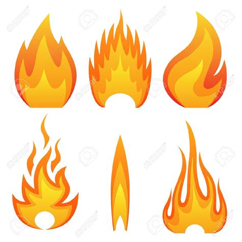 Fire Flame Stock Illustrations Cliparts And Royalty Free Fire Free