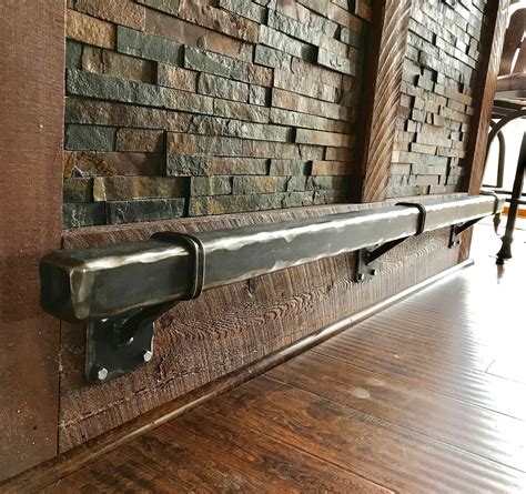 Bar Foot Rail Beautifully Handcrafted Steel Contemporary Rustic
