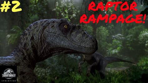 Raptors Escape And Kill Guests Jurassic World Evolution Walkthrough 2 Youtube