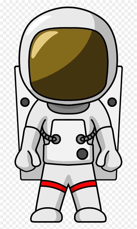 Printable Cartoon Astronaut