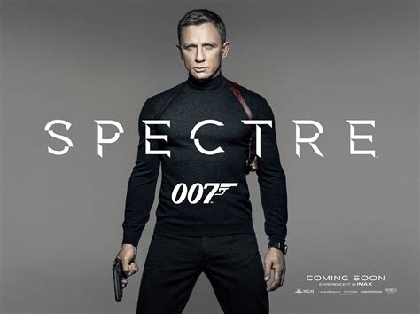 Spectre Teaser Poster A Charcoal Mock Polo Neck Bond Suits