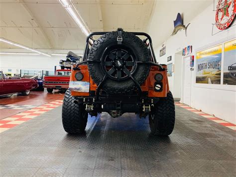Orange Jeep Cj 7 With 5465 Miles Available Now For Sale Photos