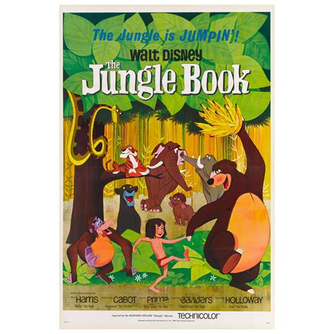 The Jungle Book Film Poster At 1stdibs
