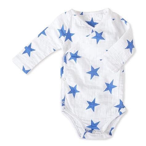 Blue Stars Long Sleeved Onesie Patriotic Kid Products Popsugar