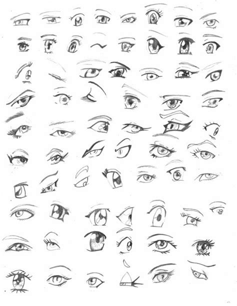 Peinados Anime Anime Eye Drawing Manga Eyes Eye Drawing
