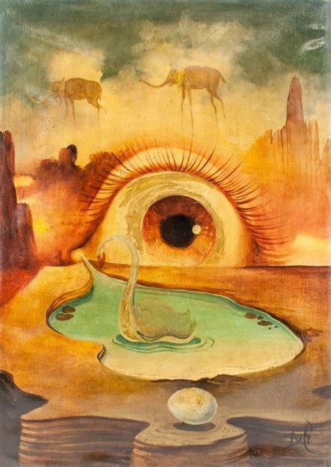 Salvador Dali Spanish Oil Surrealist Scene Signed Lot