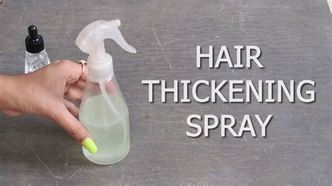 All Natural Hair Thickening Spray Hair Thickening Spray Hair