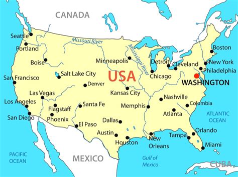 Mapa De Washington Dc Mapa Offline Y Mapa Detallado De La Ciudad De