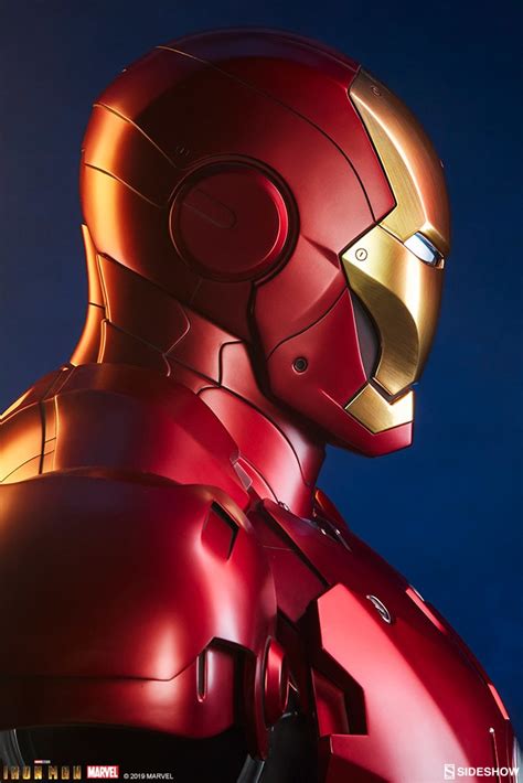 Iron Man Mark Iii Life Size Bust By Sideshow The Toyark News