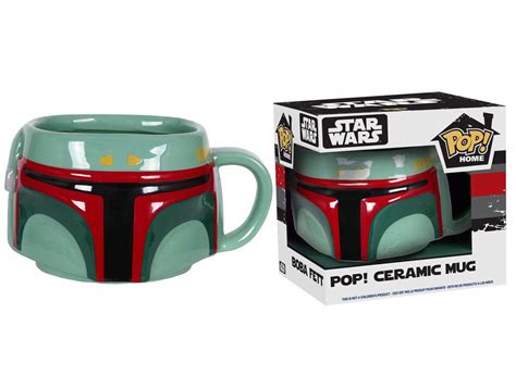 Pop Home Boba Fett Pop Ceramic Mug Mugs Ceramic Mug Star Wars