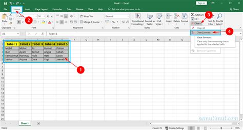 Cara Menghapus Tabel Di Excel Compute Expert Riset
