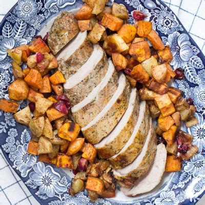 This easy oven dish only needs one other pot to reduce the sauce on top of the stove, says bibi. Oven Roasted Pork Tenderloin for Two | On Sutton Place in ...
