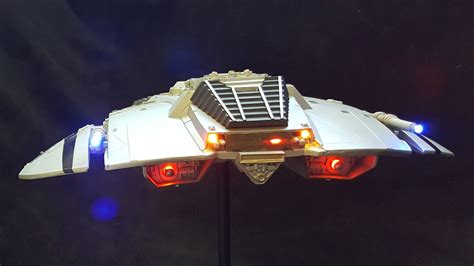 Battlestar Galactica Cylon Raider With Custom Lighting