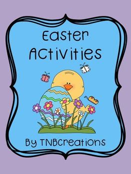 This worksheet has a couple starts to sentences for kids to finish and then also has an area to write a sentence on their own. Easter Writing Activities by TNBCreations | Teachers Pay ...
