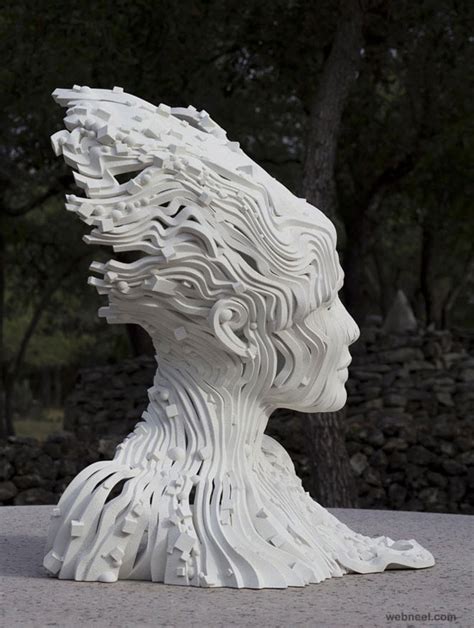 22 Creative Human Figure Metal Sculptures Composed Of