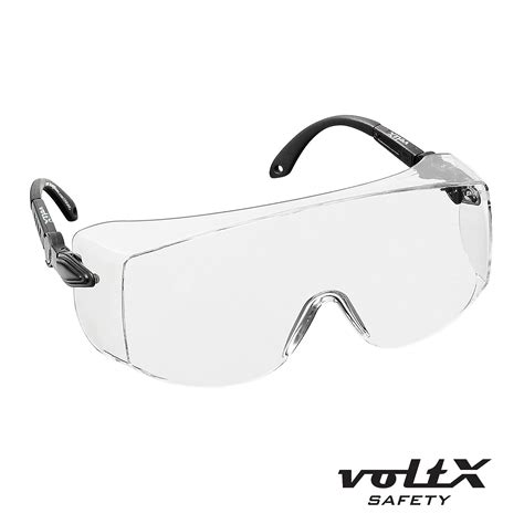 Industrial Safety Over Glasses Uv Protection Ce En166f Certified Antifog 3 X Voltx Overspecs