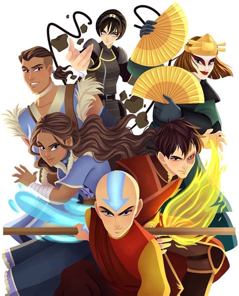 Last Airbender Team Avatar Images And Photos Finder