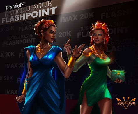 Artstation Wonder Womand And Mera