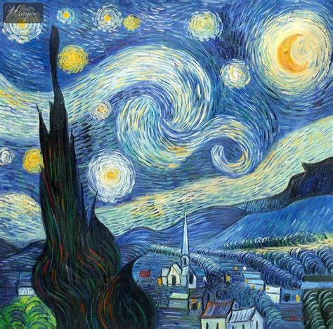 Arriba Foto The Starry Night Vincent Van Gogh Lleno
