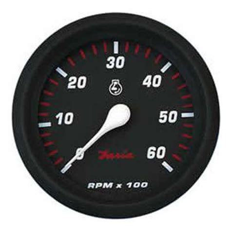 Faria Instruments Professional Red Series Tachometer 7000 Rpm