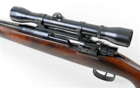 Sporterized Mauser Bolt Action Rifle