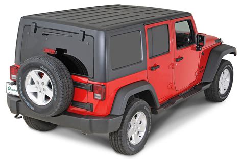 Mopar 3 Piece Freedom Top In Textured Black For 07 08 Jeep® Wrangler