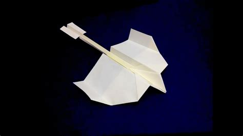 Paper Plane Flying Model Origami Paper Airplane That Flies Youtube