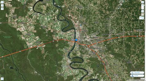 Baton Rouge Louisiana Map