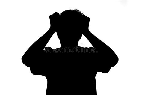 Despaired Man Silhouette Stock Photo Image Of Leader 5372006