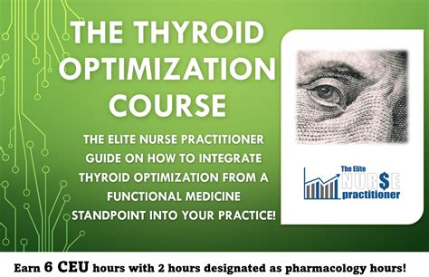 The Thyroid Optimization Course Is Now On Sale 6 Ceu Hours The