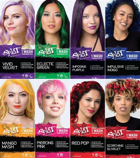 temporary wash out hair color 12 best temporary hair colors top hair dye that washes out